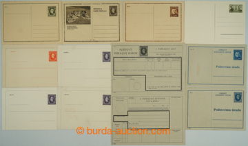 251187 - 1939-1942 CAZ1, CAZ2, CPH2, CZL1, CZL2, CDV10/1, CDV4/20, se