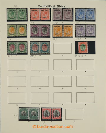 251282 - 1923-1954 [SBÍRKY]  menší rozpracovaná sbírka neupotře