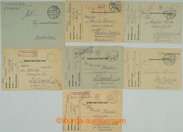 251285 - 1941-1942 FIELD POST / comp. 6 pcs of cards and one envelope