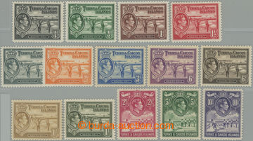 251330 - 1938-1945 SG.194-205, Jiří VI. - Produkce soli, ¼P - 10Sh