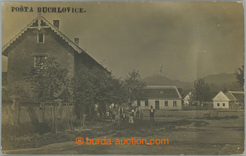 251376 - 1906 POŠTA BUCHLOVICE - dobová fotopohlednice s budovou po