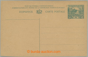 251549 - 1920 ZT  CDV20, jednoduchá dopisnice pro cizinu, zkusmý ti