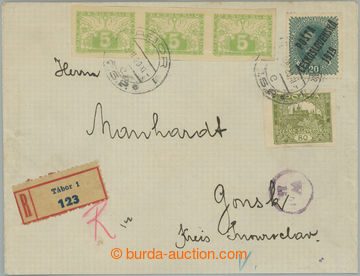 251587 - 1920 HRADČANY-issue + POŠTA / ČESKOSLOVENSKÁ / 1919 / he