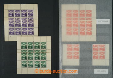 251722 - 1939-1940 [COLLECTIONS]  Sy.L1-L9, Airmail 1939 + 1940, semi