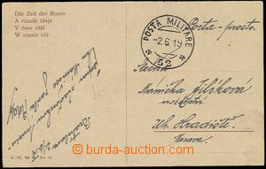 25184 - 1919 Posta Militare 52 / 2.6.19, superb print!!