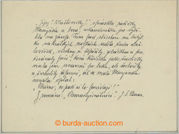 251933 -  BAAR Jindřich Šimon (1869-1925), významný český básn