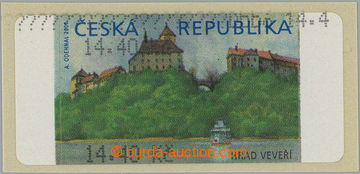 251998 - 2000 Pof.AT1, Veveří (castle), value 14.40CZK without aste