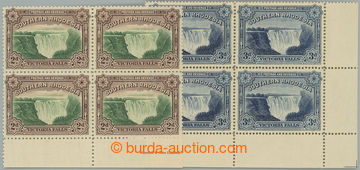 252080 - 1932 SG.29-30, Victoria Falls 2-3d, complete set in marginal