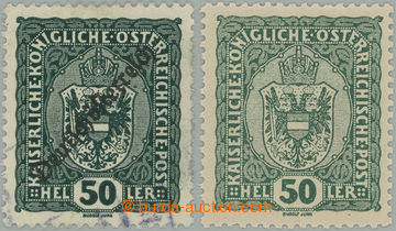 252279 - 1918 ANK.238b, DEUTSCHOSTERREICH Koruna 50h ve vzácné barv