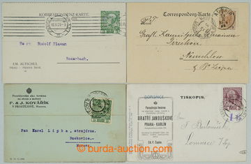 252304 - 1894-1913 CZECH LANDS / comp. of 4 identification entires, c