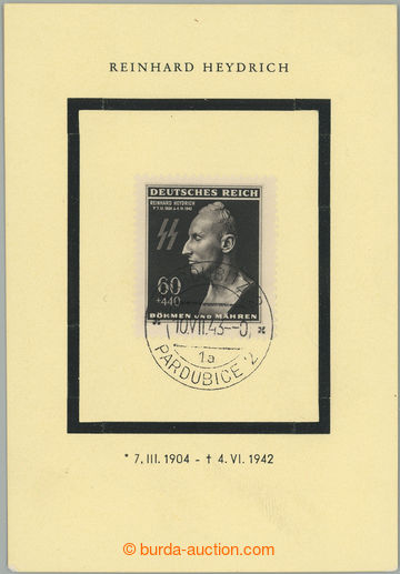 252350 - 1943 MEMORIAL TISK WITHOUT VLASTNÍHO special postmark / 1. 