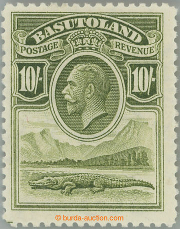 252381 - 1933 SG.10, George V. 10Sh Crocodile, very fine highest valu