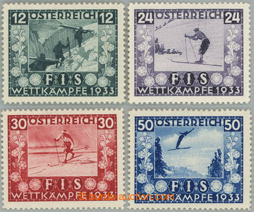 252405 - 1933 ANK.551-554, FIS I. 12gr-50gr; bezvadné, jen s nepatrn