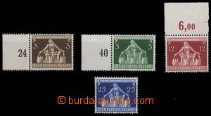 25248 - 1936 Mi.617 - 620, kompl. série, 3x s okrajem, kat. 20€