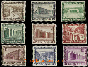 25251 - 1936 Mi.634 - 642, kompl. série Zimní pomoc, svěží, kat