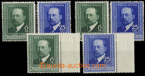 25261 - 1940 Mi.760 - 761, 3 série, kat. celkem 45€
