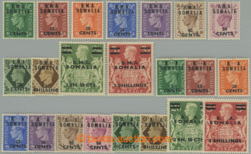 252705 - 1948-1950 BRITSKÁ OKUPACE / SG.S10-S20, S21-S31, dvě kompl