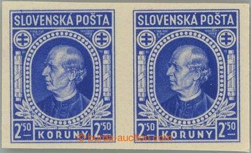 252710 - 1939 Sy.S31N, Hlinka 2,50Ks v odlišné modré barvě (pro h