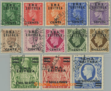 252717 - 1948-1949 BRITISH OCCUPATION / SG.E1-E12, George VI. ½P - 1