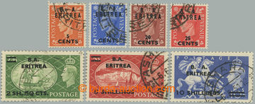 252724 - 1951 BRITSKÁ OKUPACE / SG.E26-E32, Jiří VI. - Motivy ½d 