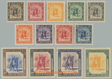 252731 - 1950 BRITSKÁ OKUPACE / SG.136-148, Válečník 1m - 500m; k