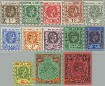 252781 - 1938-1951 SG.95s-114s, George VI. ¼P - £1; complete set wi