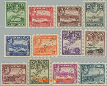 252791 - 1938-1951 SG.98s-109s, Jiří VI. - Motivy ½P - £1; komple