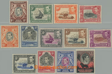 252797 - 1938-1954 SG.131s-150s, Jiří VI. - Motivy 1C- £1; komplet