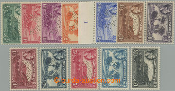 252806 - 1938-1948 SG.101s-112s, George VI. - Motives ½P - £1, comp