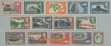 252831 - 1938-1949 SG.386s-397s, Jiří VI. - Motivy 2C - 5Rs, komple