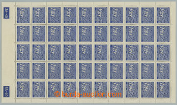 252962 - 1939 ARCHOVINA / Pof.DL10, hodnota 1,20K modrá, KOMPLETNÍ 