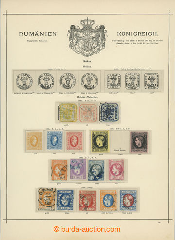 252975 - 1862-1890 [SBÍRKY]  sbírka klasiky na 3 listech, různé h