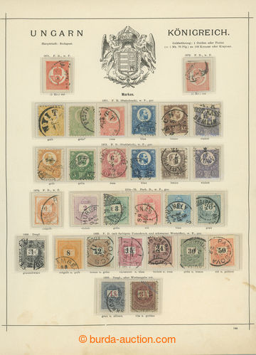 253013 - 1871-1888 [COLLECTIONS]  small selection of classic on 1 pag