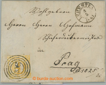 253145 - 1862 folded letter addressed to Prague, with 9 Kreuzer orang