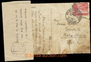 25315 - 1956 CZECHOSLOVAKIA 1945-92  accident aircraft OK 548 from 2