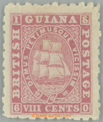 253210 - 1866-1875 SG.95, Fregata Sandbach 8C pink, zoubkování 10; 