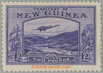 253332 - 1935 SG.204, Letecká £2 světle fialová; větší smytá 