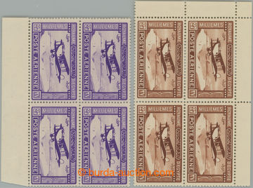 253347 - 1926-1929 Mi.103, 152, Airmail 27M violet and brown, superb 