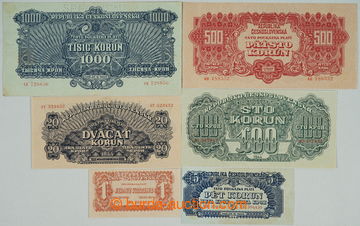 253356 - 1944 Ba.56-61, complete set 6 pcs of Moskevských orders, va