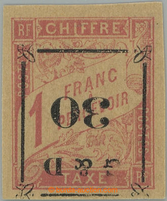 253452 - 1903 Yv.14a, přetisková doplatní Chiffre Taxe 30/1Fr, př