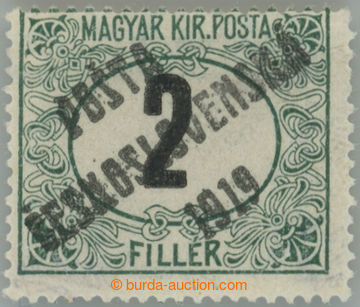 253522 -  Pof.127Pz, Black numerals 2f green / black, wmk Pz, overpri