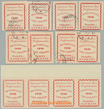 253596 - 1946 LAGERPOST TARP / ANK.I-IV, známky pro rakouské zajatc