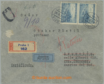 253625 - 1939 KATAPULT / EUROPA - SÜDAMERIKA / PRAHA - ASUNCION, Let