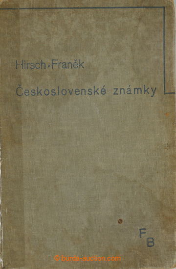 253709 - 1935 ČESKOSLOVENSKÉ ZNÁMKY, Hirsch-Franěk, II. opravené
