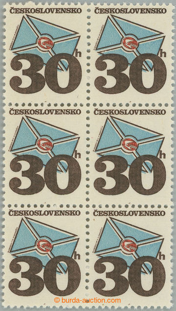 253744 - 1974 Pof.2111lt, Poštovní emblémy 30h, 6-blok s tropický