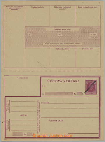 253749 - 1945 CPV13.3 Ab, Hlinka 80h červená s černým strojovým 