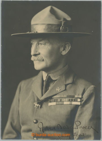 253894 - 1910 BADEN-POWELL Generál Robert (1857-1941), hrdina búrsk