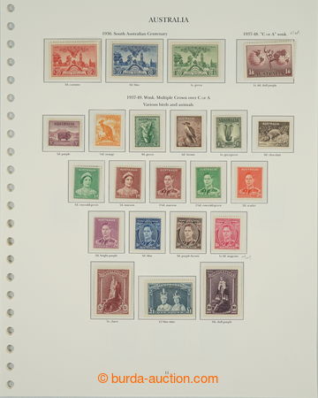 253944 - 1936-1952 [COLLECTIONS]  George VI. / small collection on 6 