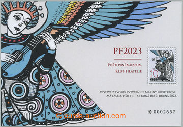 253964 - 2022 PFM2, novoročenka Poštovního muzea, Klub Filatelie, 