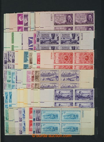 254032 - 1930-2000 [COLLECTIONS]  BLOCKS OF FOUR / MINIATURE SHEETS /